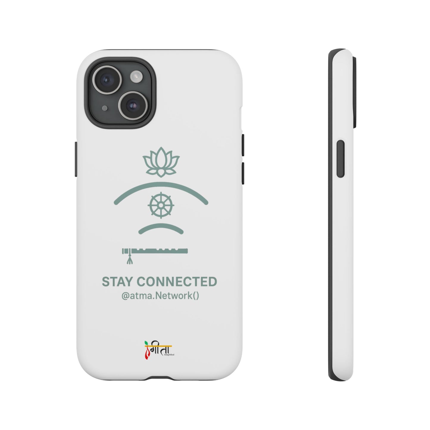 “Divine Signal” – Connect Beyond the Noise Phone Case