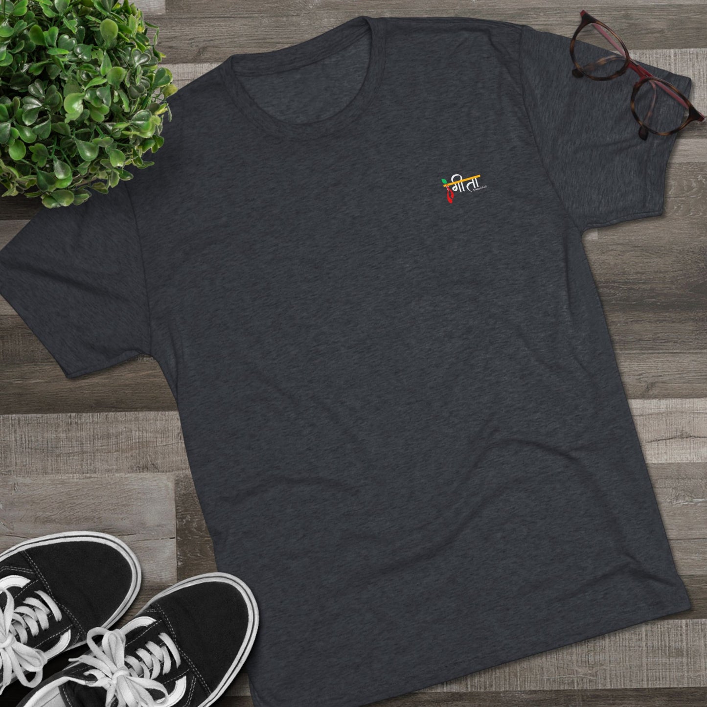 setPeaceOfMind(true); Serenity Multicolored Tee