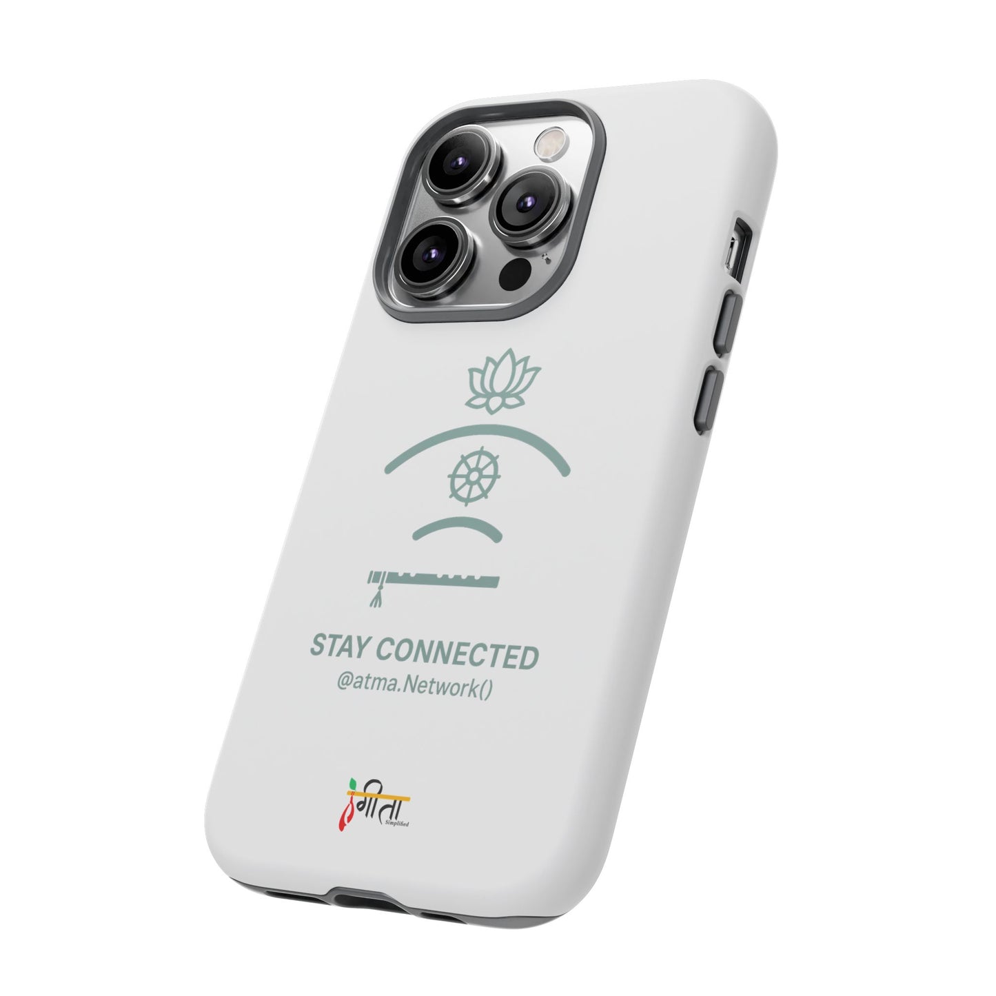 “Divine Signal” – Connect Beyond the Noise Phone Case