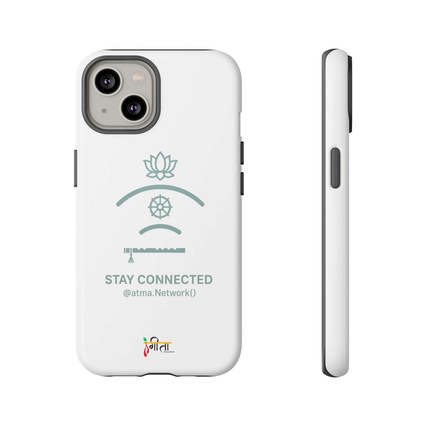 “Divine Signal” – Connect Beyond the Noise Phone Case