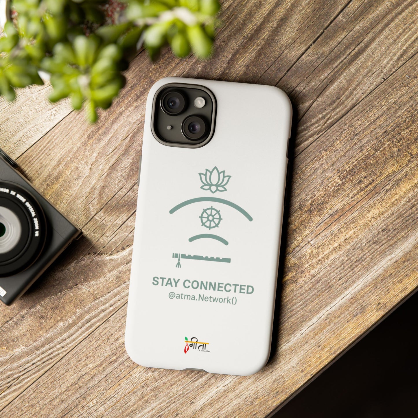 “Divine Signal” – Connect Beyond the Noise Phone Case