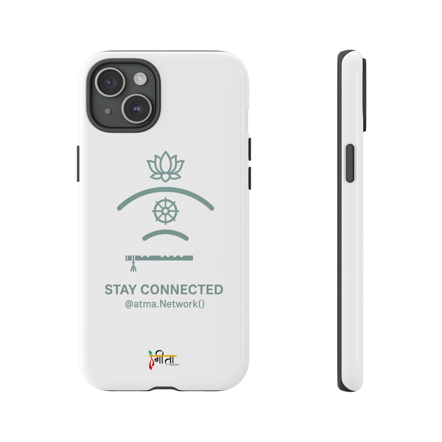 “Divine Signal” – Connect Beyond the Noise Phone Case
