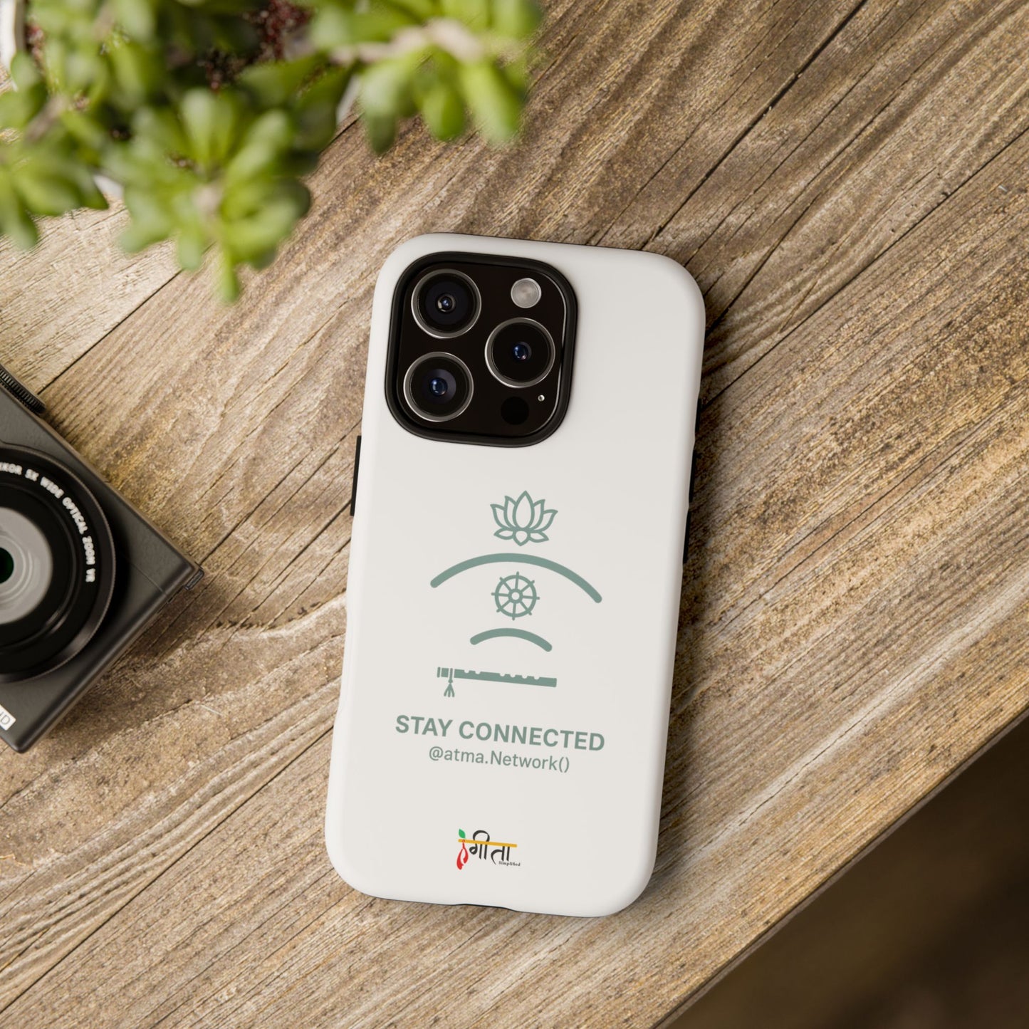 “Divine Signal” – Connect Beyond the Noise Phone Case