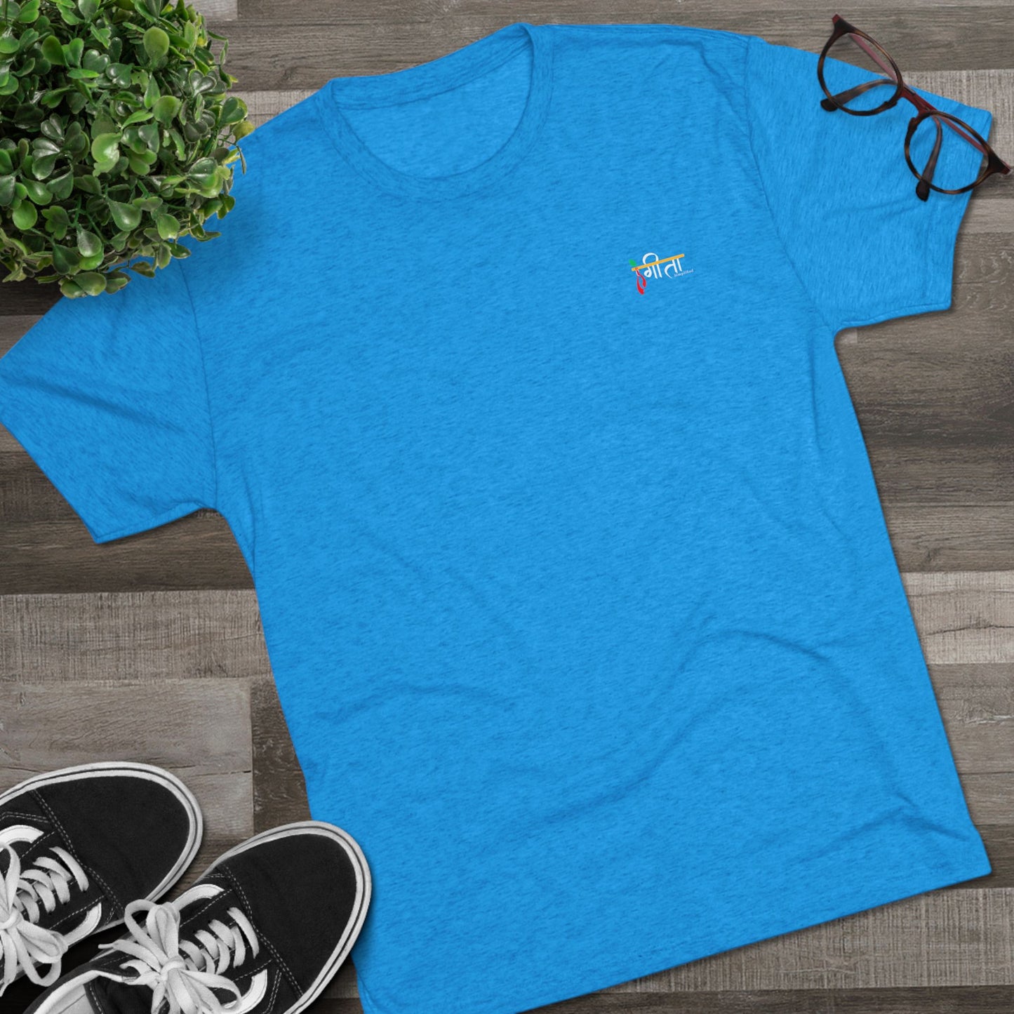 “Shanti” Flute & Flow Multicolored Tee