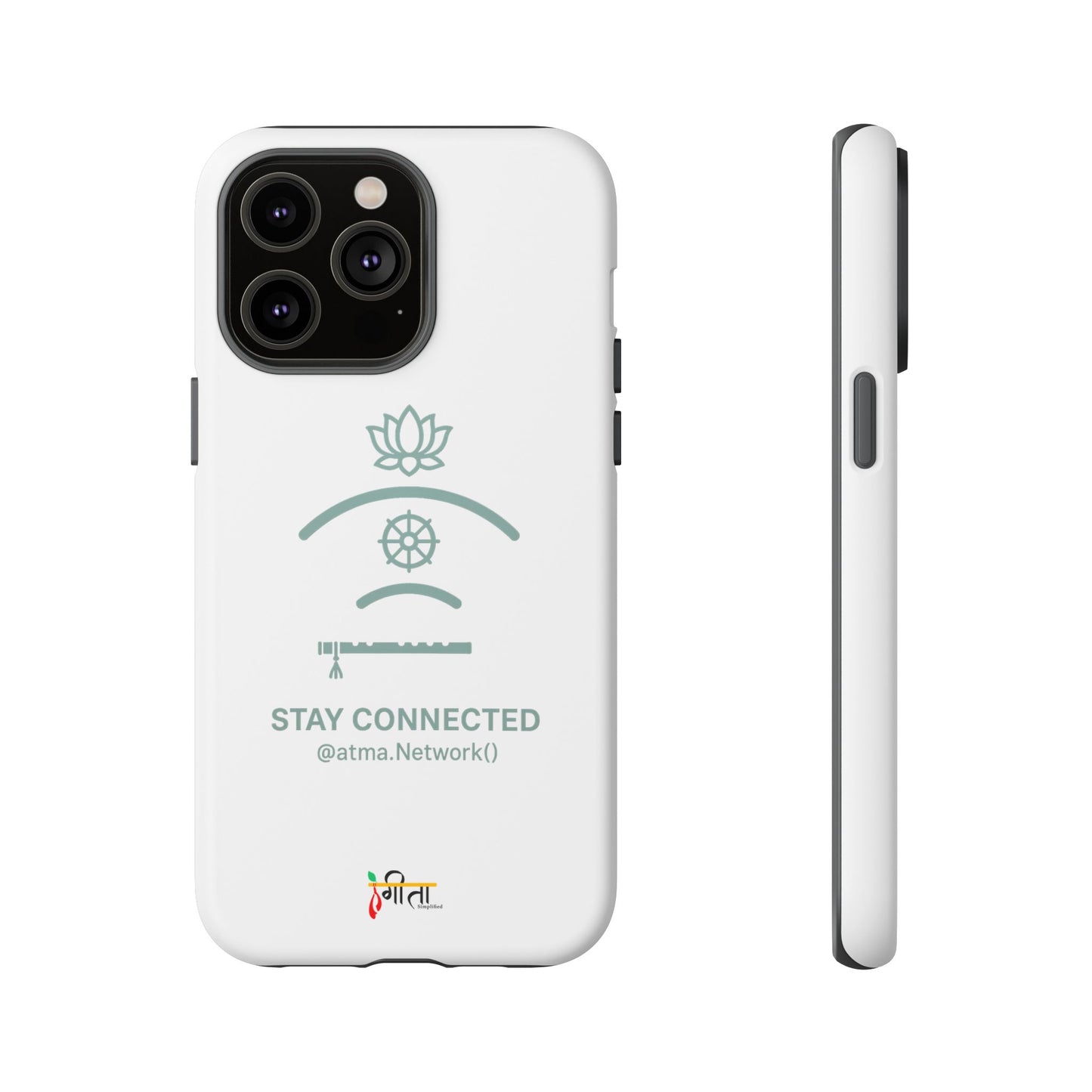 “Divine Signal” – Connect Beyond the Noise Phone Case