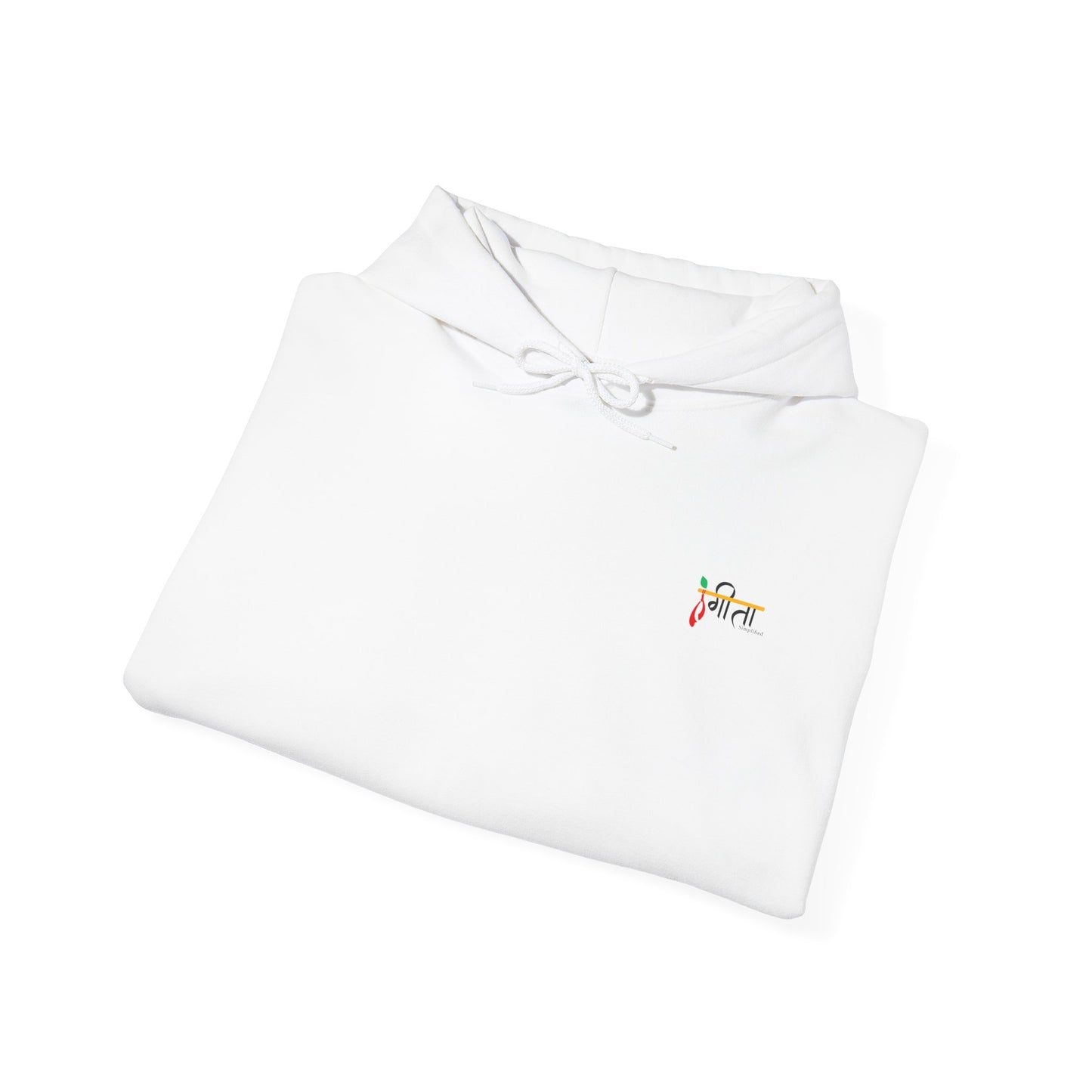 Drive the Karma, Not the Outcome” Krishna Chariot Hoodie