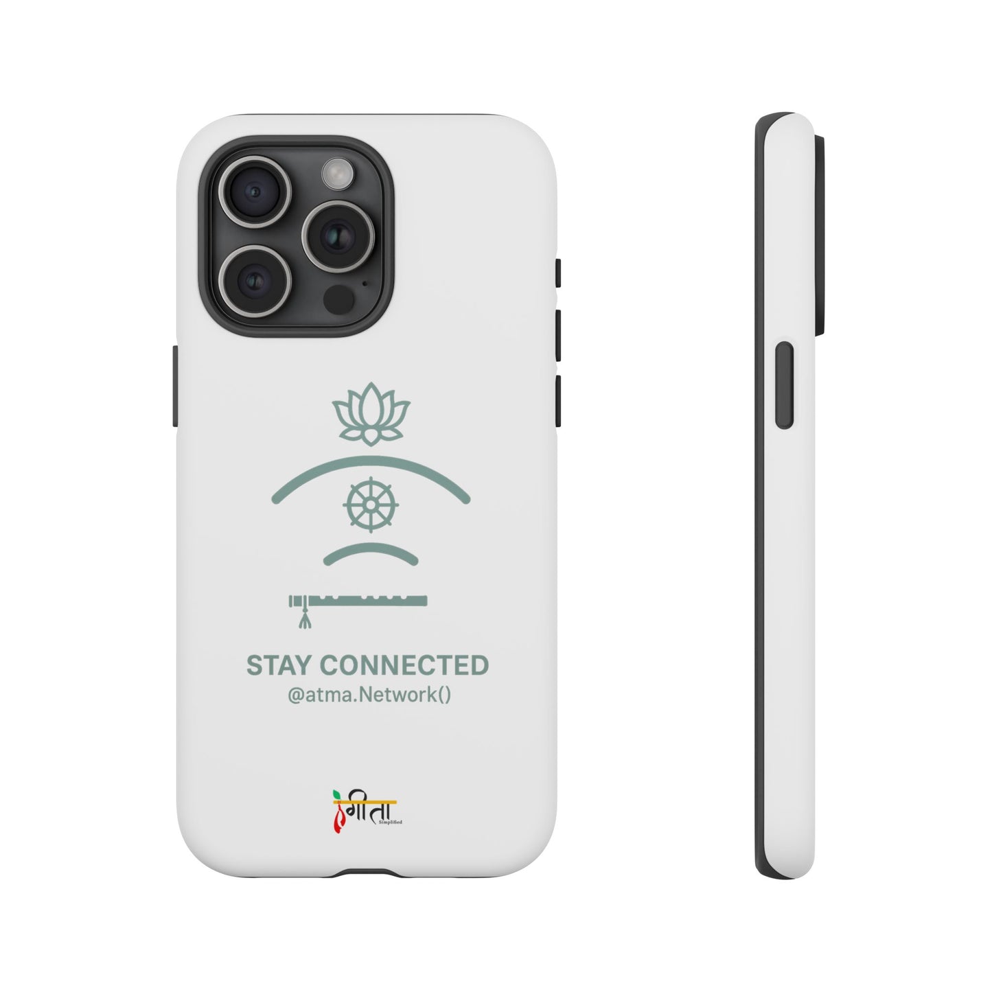 “Divine Signal” – Connect Beyond the Noise Phone Case
