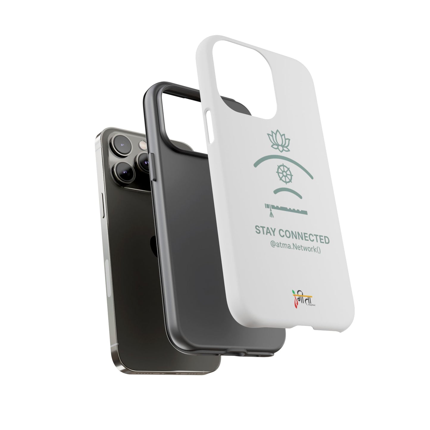 “Divine Signal” – Connect Beyond the Noise Phone Case