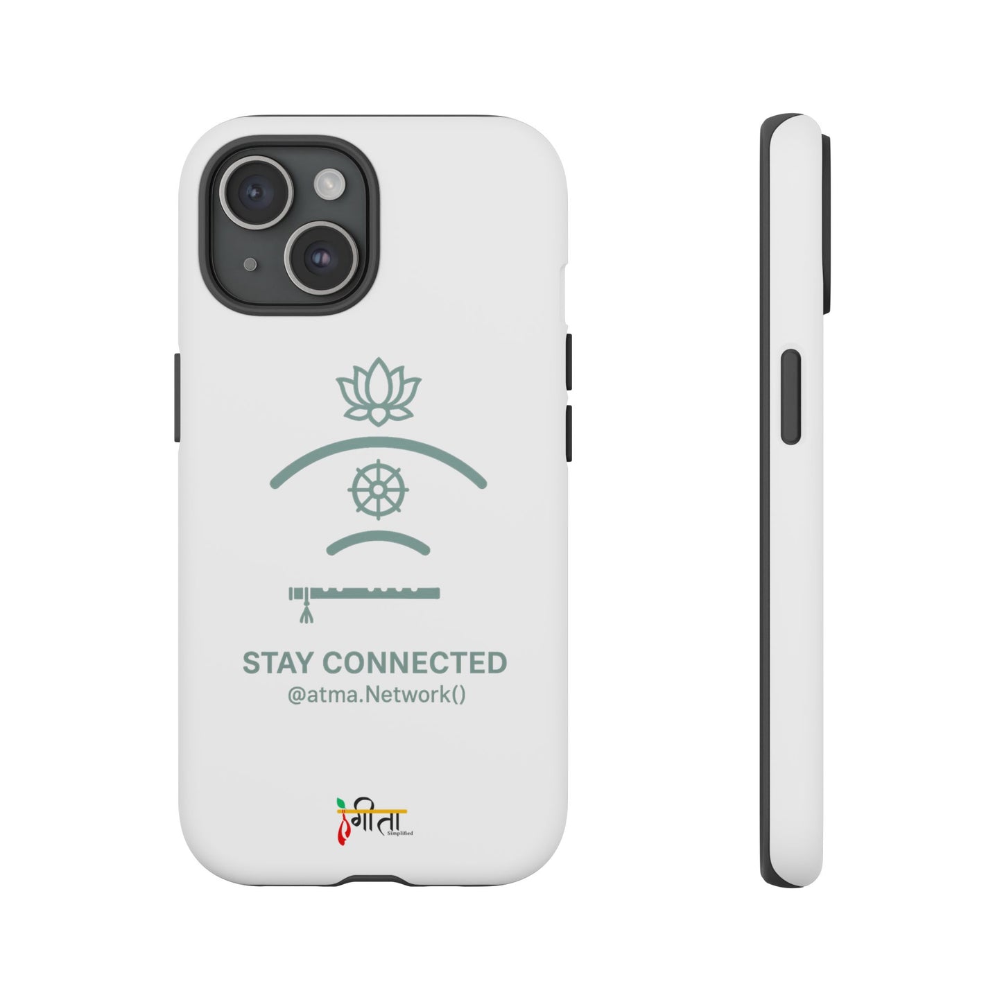 “Divine Signal” – Connect Beyond the Noise Phone Case