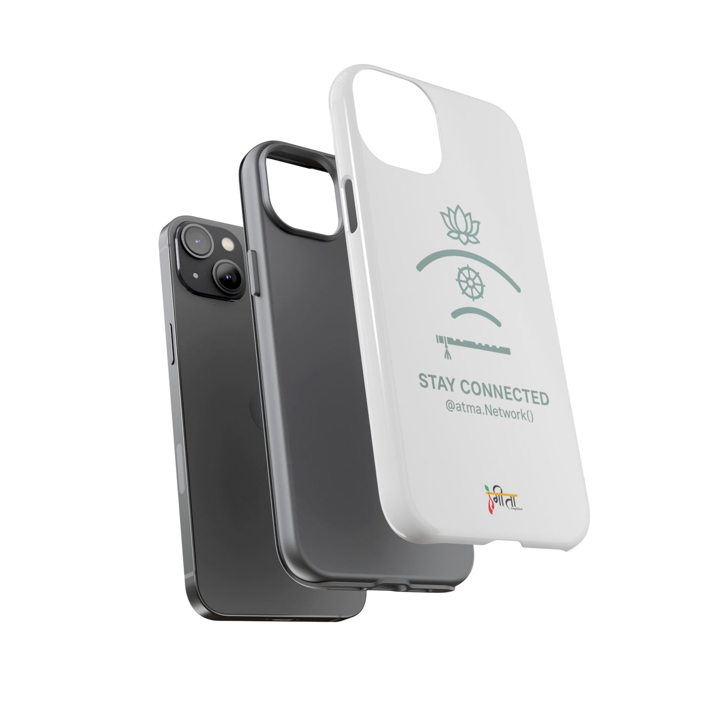 “Divine Signal” – Connect Beyond the Noise Phone Case