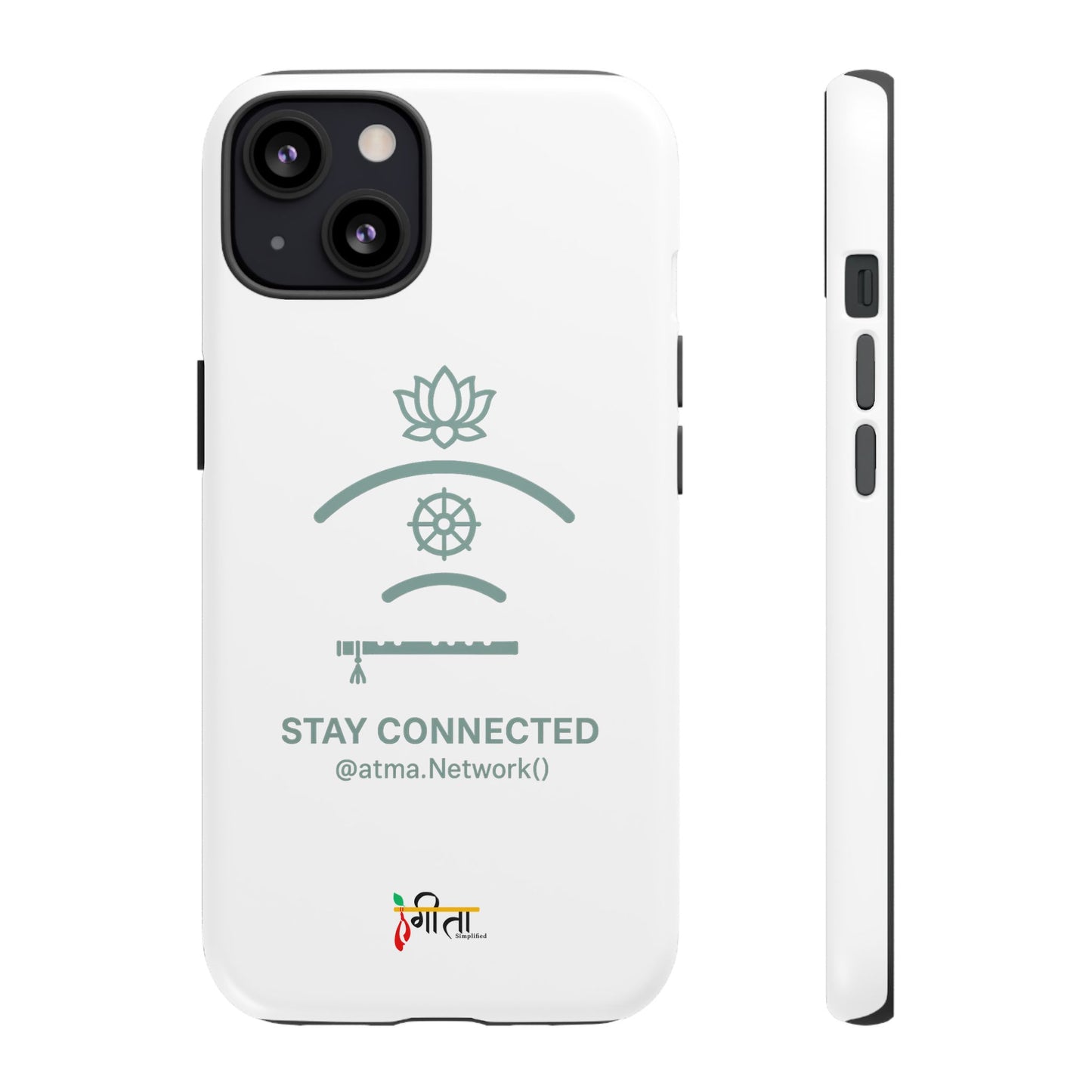 “Divine Signal” – Connect Beyond the Noise Phone Case