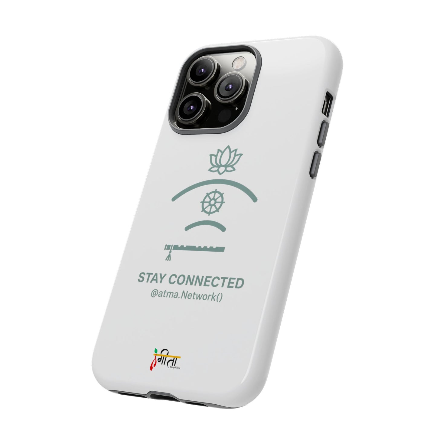 “Divine Signal” – Connect Beyond the Noise Phone Case