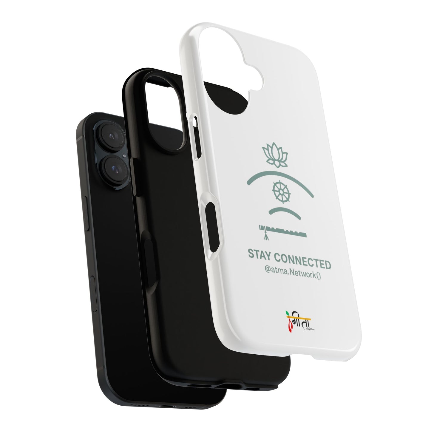 “Divine Signal” – Connect Beyond the Noise Phone Case
