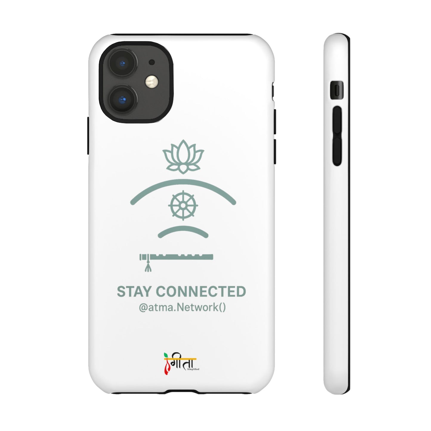 “Divine Signal” – Connect Beyond the Noise Phone Case