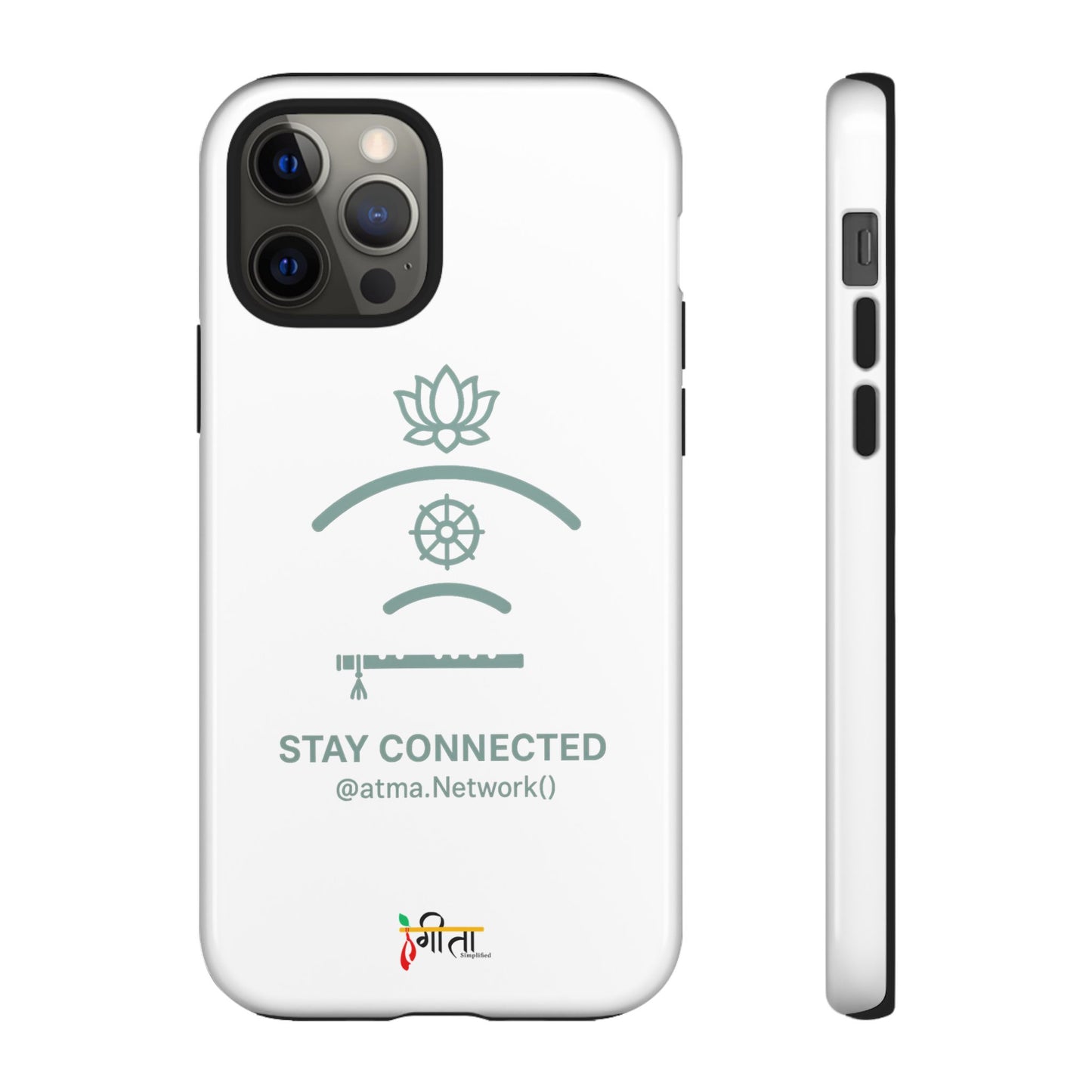 “Divine Signal” – Connect Beyond the Noise Phone Case