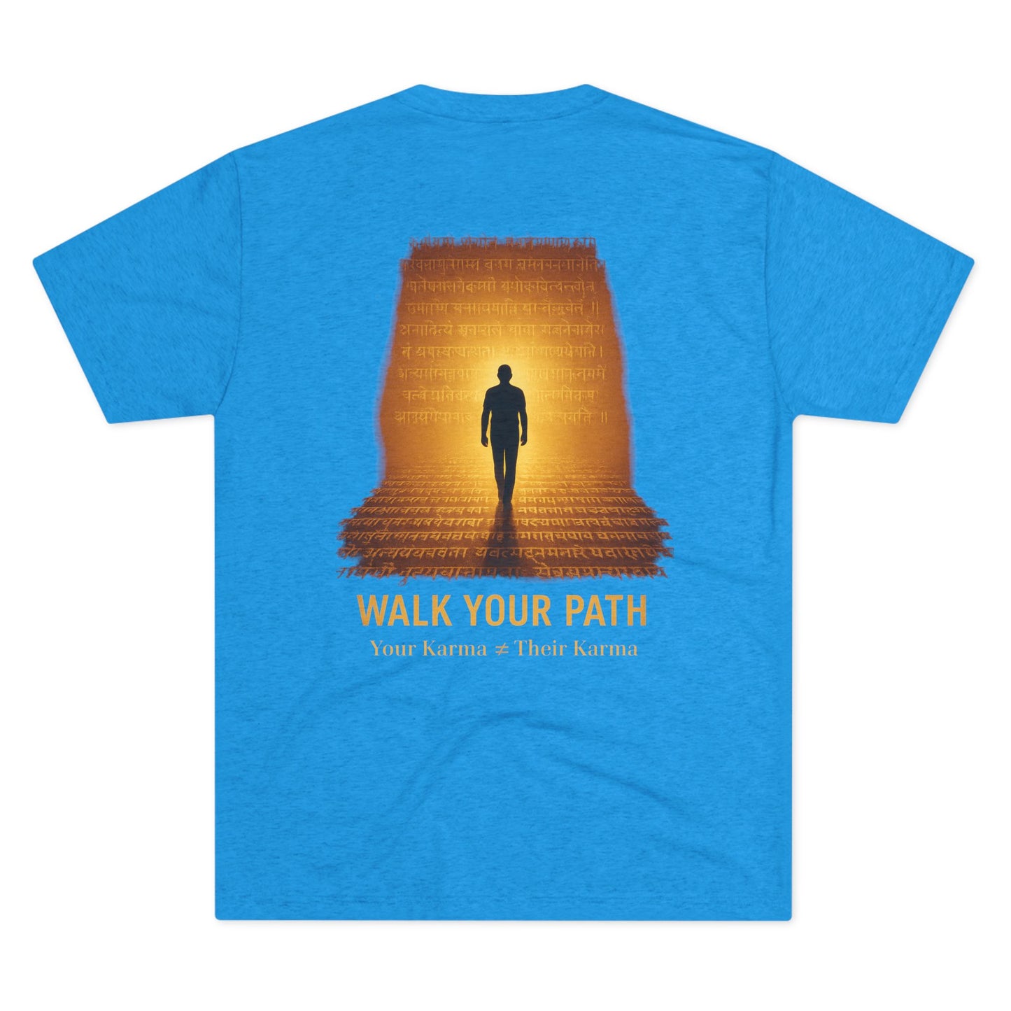 “Walk Your Path” Multi Colored Karma Tee