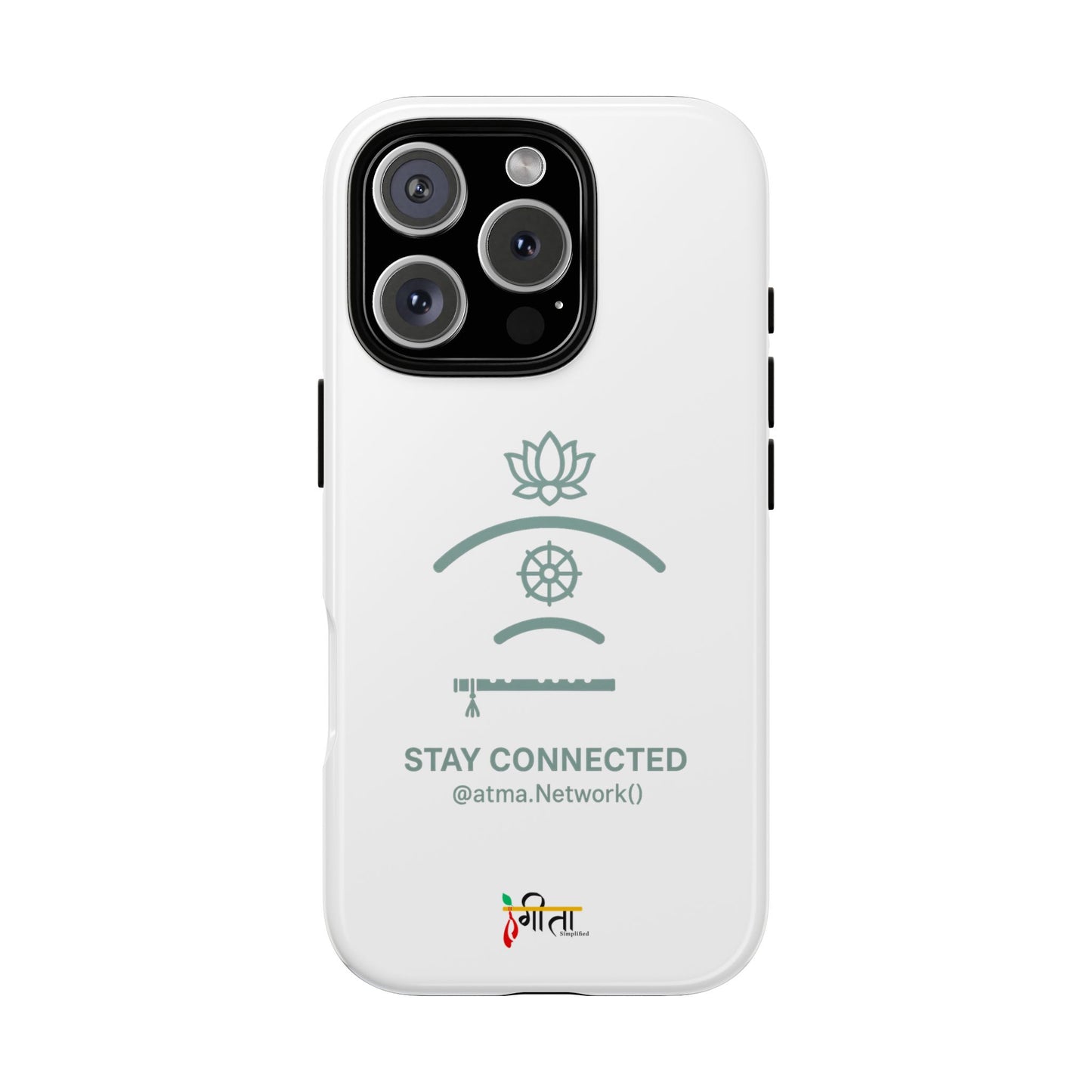 “Divine Signal” – Connect Beyond the Noise Phone Case