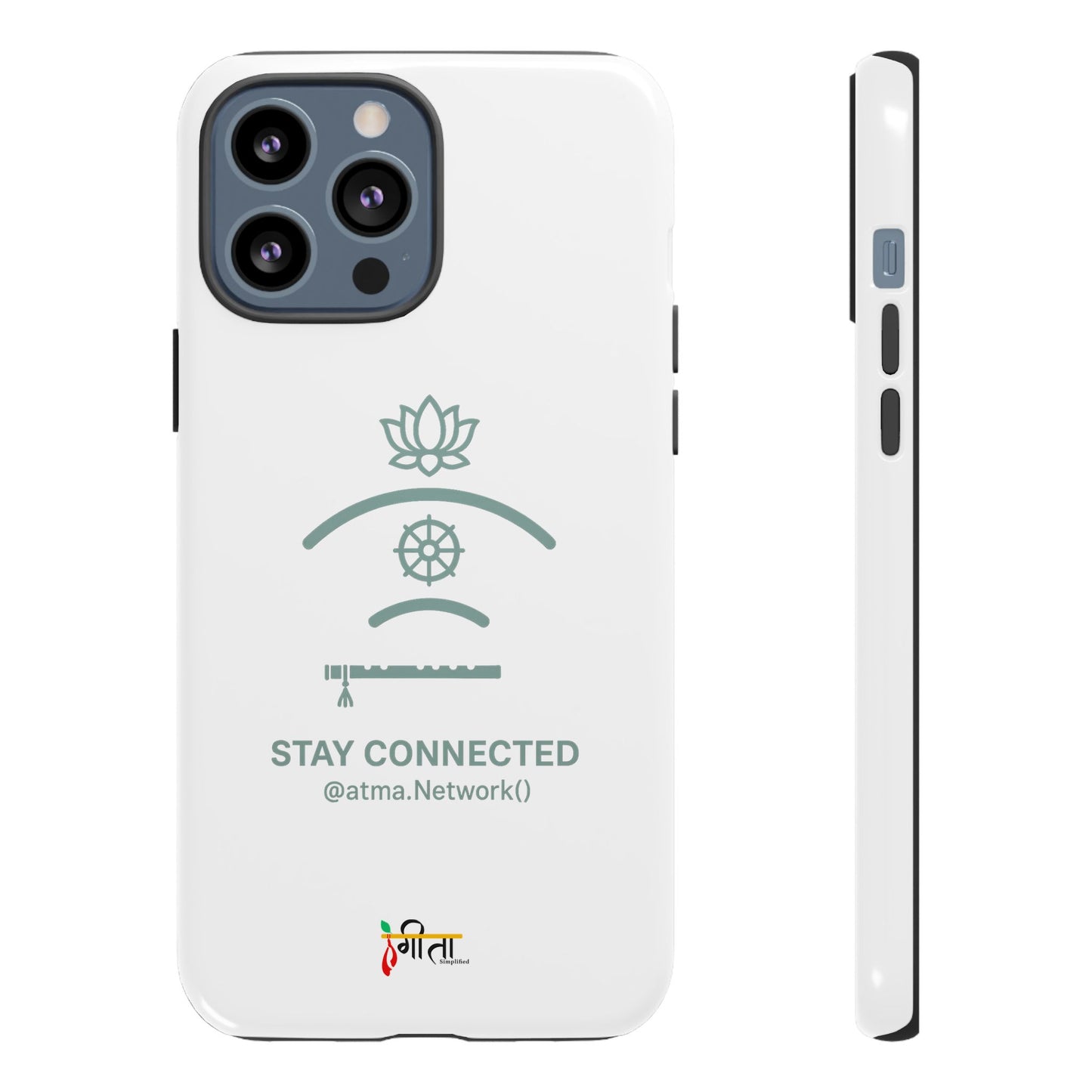 “Divine Signal” – Connect Beyond the Noise Phone Case