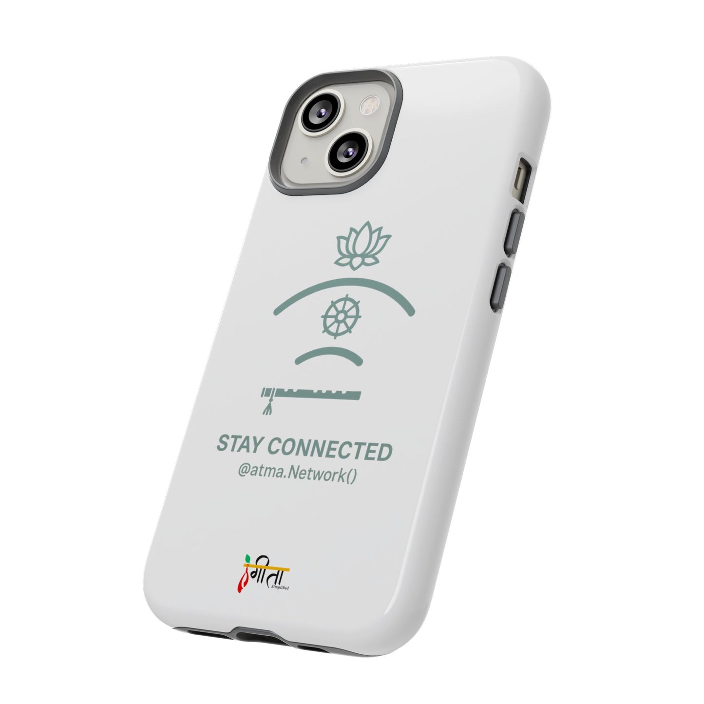 “Divine Signal” – Connect Beyond the Noise Phone Case