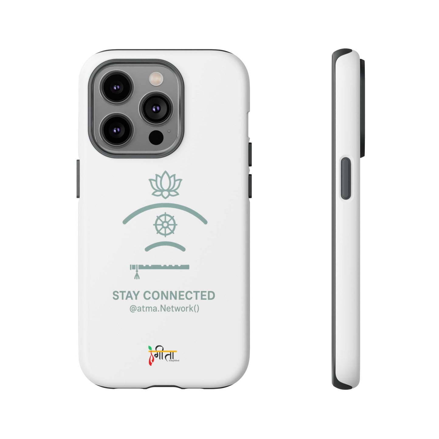 “Divine Signal” – Connect Beyond the Noise Phone Case