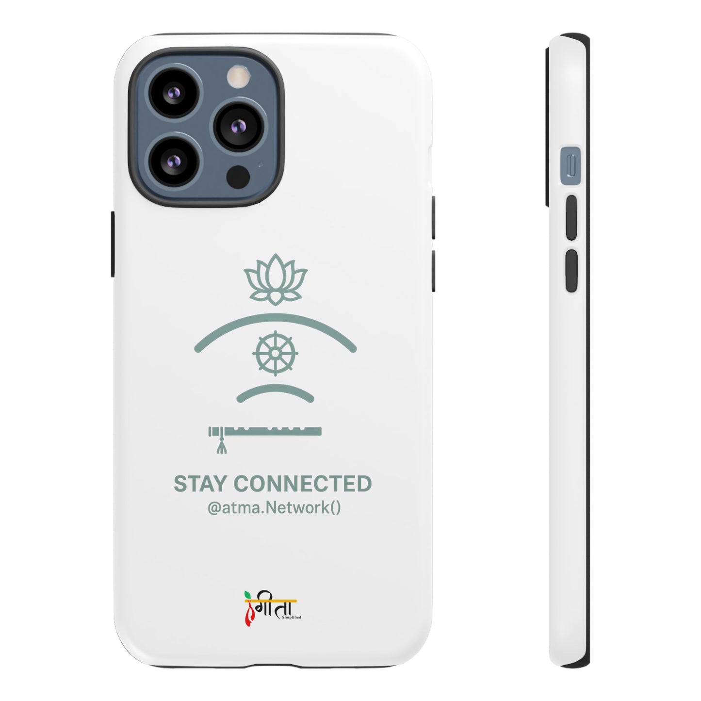 “Divine Signal” – Connect Beyond the Noise Phone Case