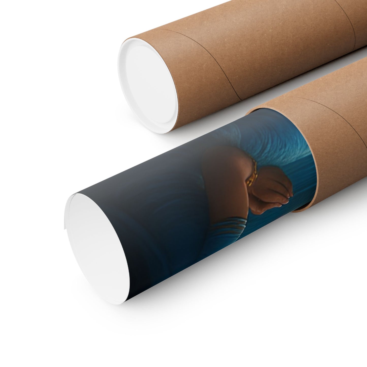 Krishna consciousness matte poster, fade-resistant inks, 3 size options