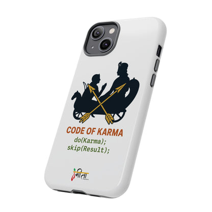 “Driven by Dharma” Krishna Karma Phone Case