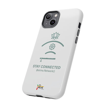 “Divine Signal” – Connect Beyond the Noise Phone Case