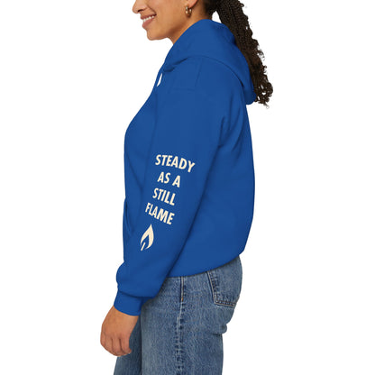 “Wisdom in Motion” – Sthitaprajna Sleeve Art Unisex Hoodie