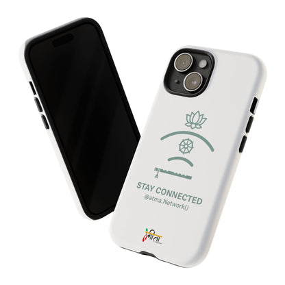 “Divine Signal” – Connect Beyond the Noise Phone Case