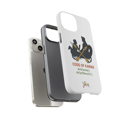 “Driven by Dharma” Krishna Karma Phone Case