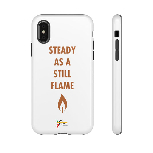 “Still Flame” – The Strength of Inner Calm Phone Case