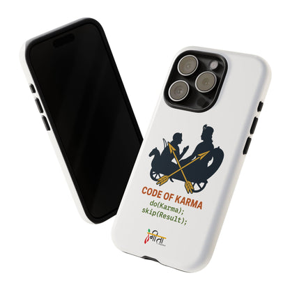 “Driven by Dharma” Krishna Karma Phone Case