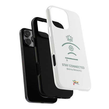 “Divine Signal” – Connect Beyond the Noise Phone Case