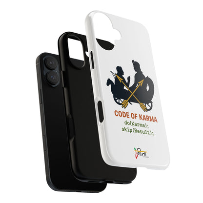 “Driven by Dharma” Krishna Karma Phone Case