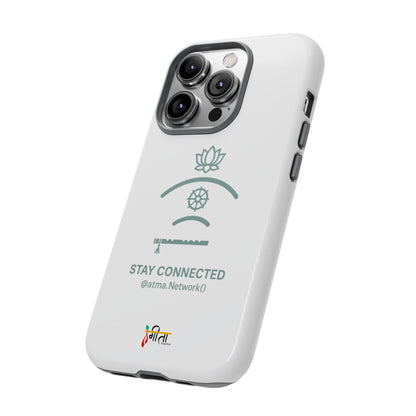 “Divine Signal” – Connect Beyond the Noise Phone Case