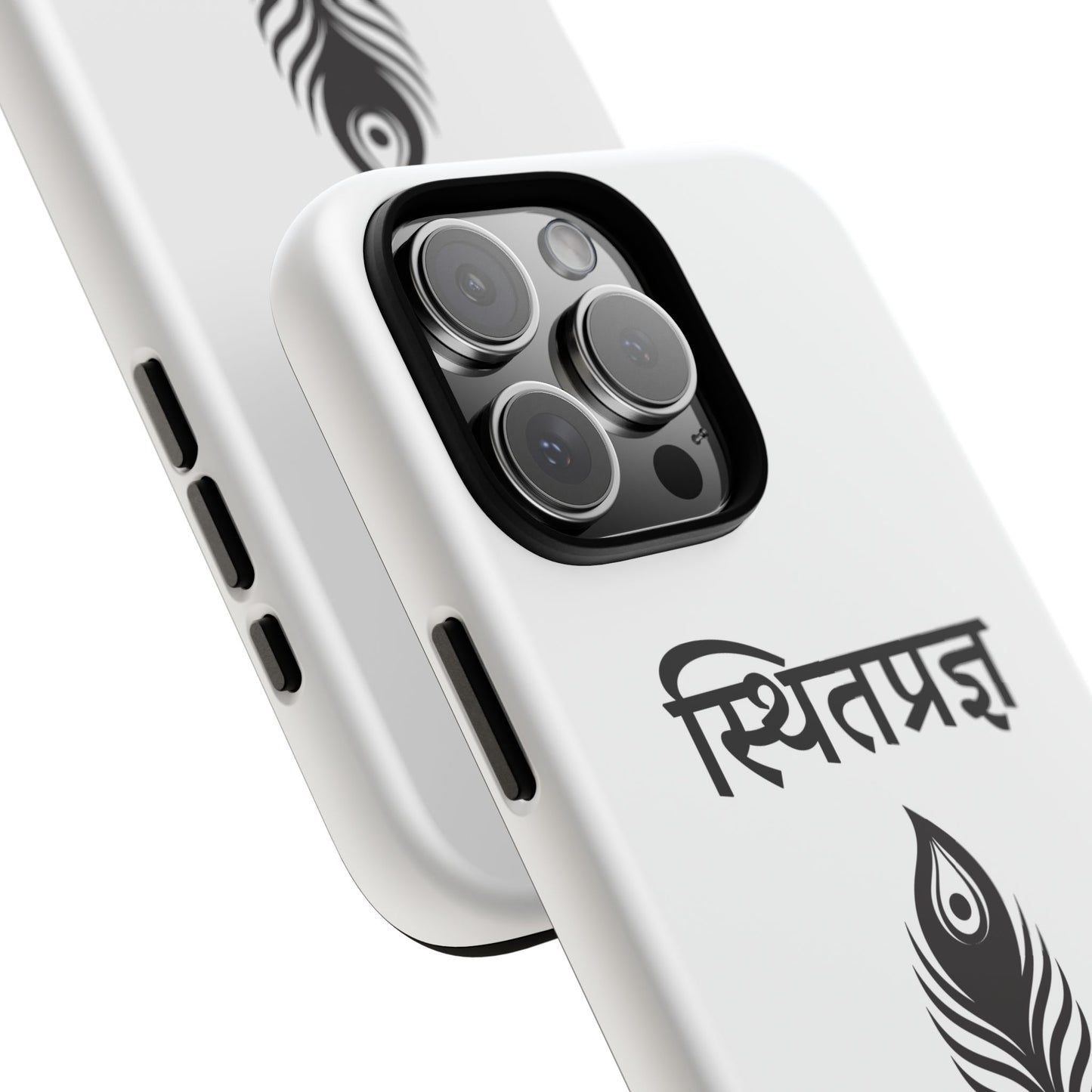 “The Unshaken Mind” – Sthitaprajna Minimalist Phone Case