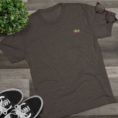 “Shanti” Flute & Flow Multicolored Tee