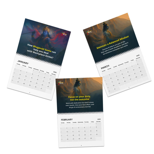 2025 Krishna Consciousness Calendar – Divine Guidance for Modern Work Life