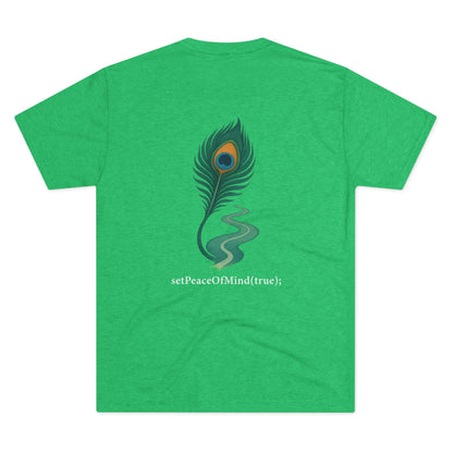 setPeaceOfMind(true); Serenity Multicolored Tee