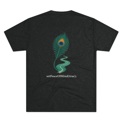 setPeaceOfMind(true); Serenity Multicolored Tee