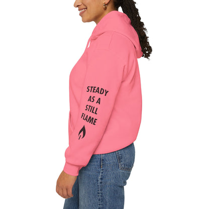 “Wisdom in Motion” – Sthitaprajna Sleeve Art Unisex Hoodie