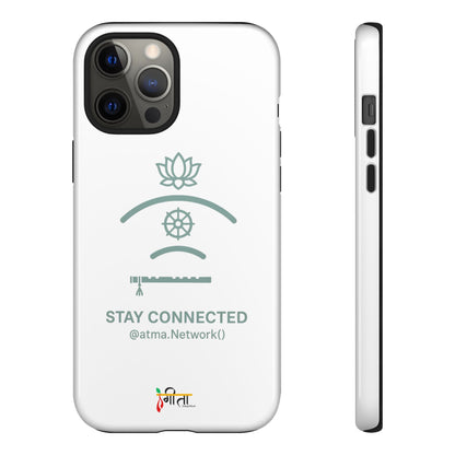 “Divine Signal” – Connect Beyond the Noise Phone Case