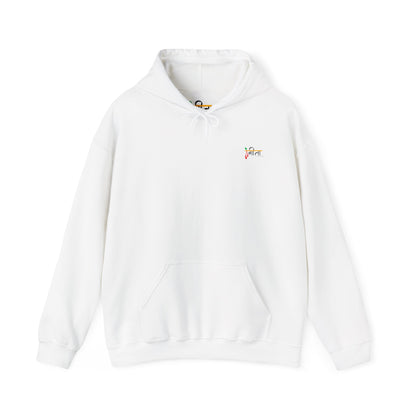 Drive the Karma, Not the Outcome” Krishna Chariot Hoodie