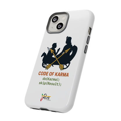 “Driven by Dharma” Krishna Karma Phone Case