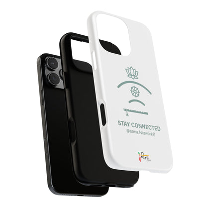 “Divine Signal” – Connect Beyond the Noise Phone Case