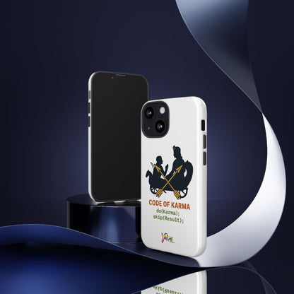 “Driven by Dharma” Krishna Karma Phone Case