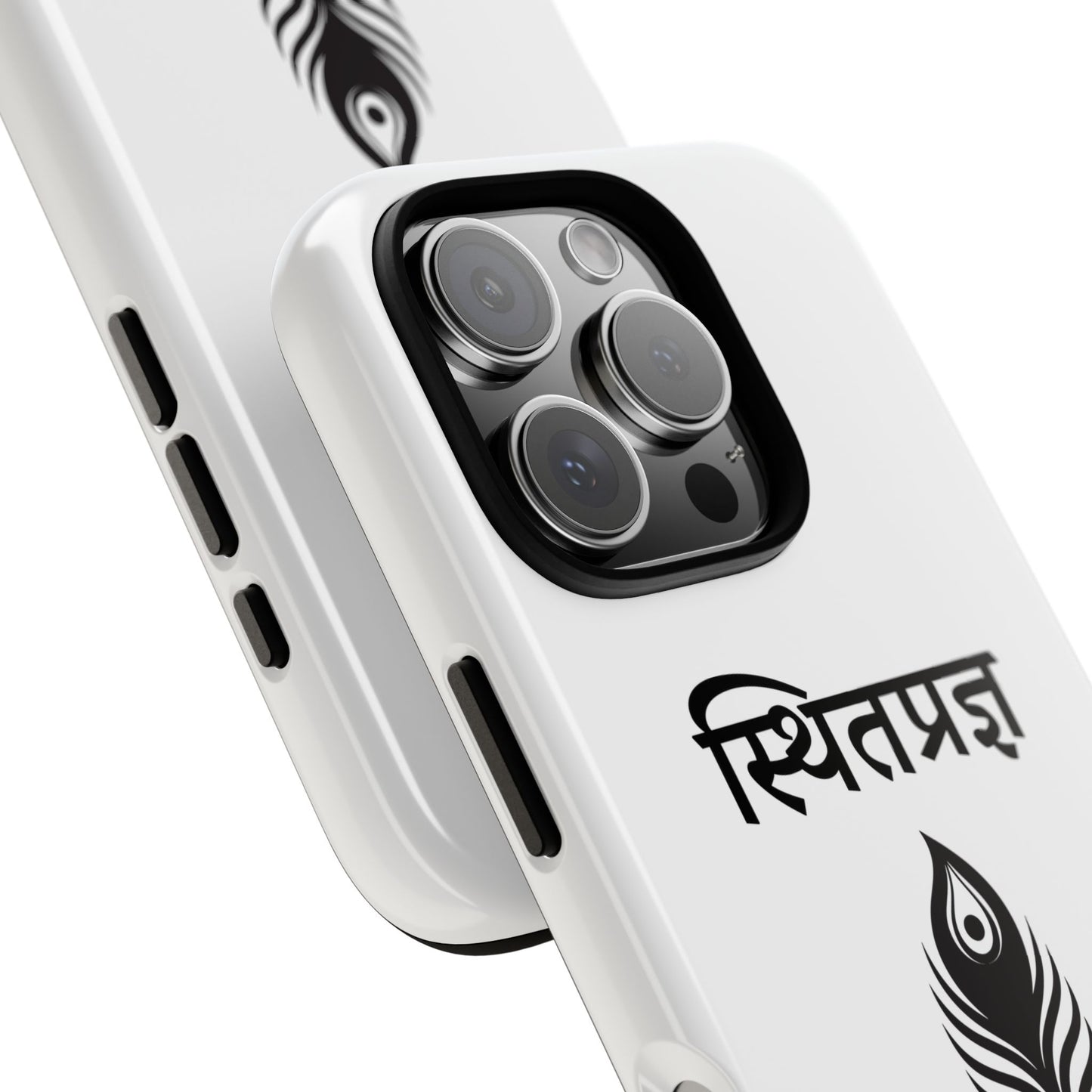 “The Unshaken Mind” – Sthitaprajna Minimalist Phone Case