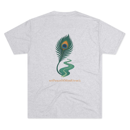 setPeaceOfMind(true); Serenity Multicolored Tee