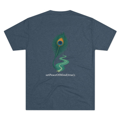 setPeaceOfMind(true); Serenity Multicolored Tee